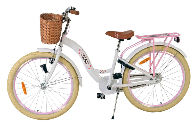 Afbeelding laden in galerijviewer, Volare blossom kinderfiets - meisjes - 24 inch - wit
