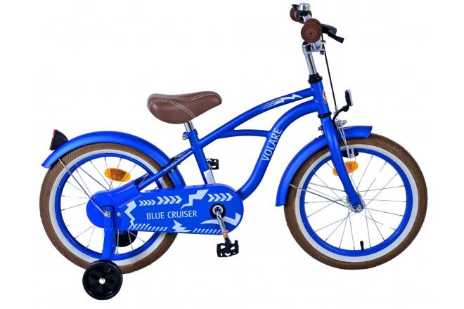 Afbeelding laden in galerijviewer, Volare blue cruiser kinderfiets - jongens - 16 inch - blauw
