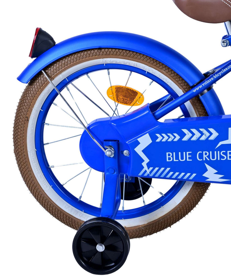 Afbeelding laden in galerijviewer, Volare blue cruiser kinderfiets - jongens - 16 inch - blauw
