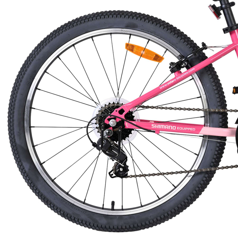 Afbeelding laden in galerijviewer, Volare boost kinderfiets - 24 inch - roze - 21 speed
