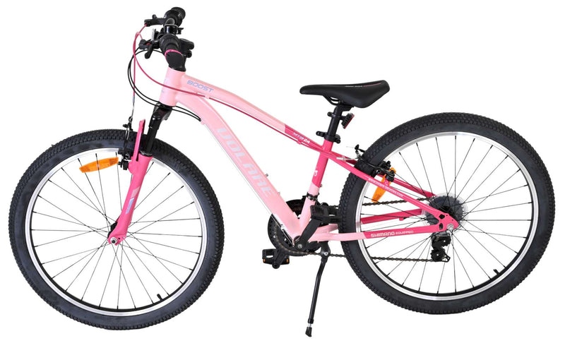 Afbeelding laden in galerijviewer, Volare boost kinderfiets - 24 inch - roze - 21 speed
