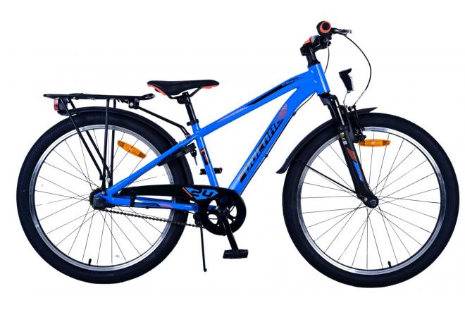 Afbeelding laden in galerijviewer, Volare Cross Kinderfiets - Jongens - 24 inch - Blauw - 3 versnellingen
