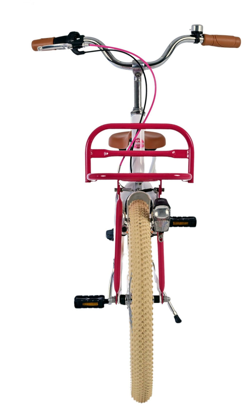 Afbeelding laden in galerijviewer, Volare Volare Kinderfiets Meisjes 20 inch Wit 3 versnellingen
