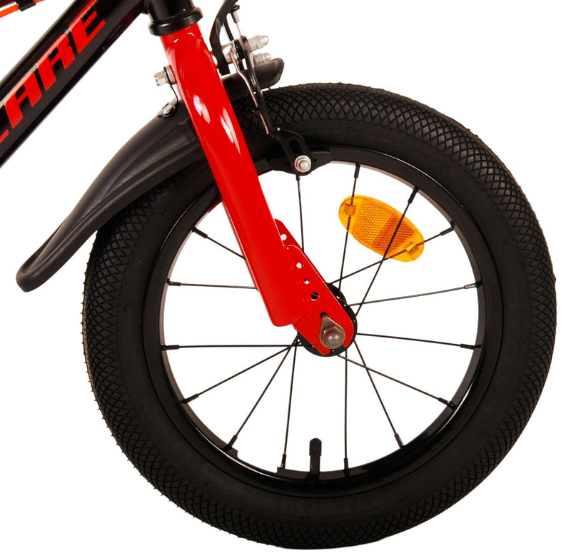 Afbeelding laden in galerijviewer, Volare Super GT Kinderfiets Jongens 14 inch Rood Twee handremmen
