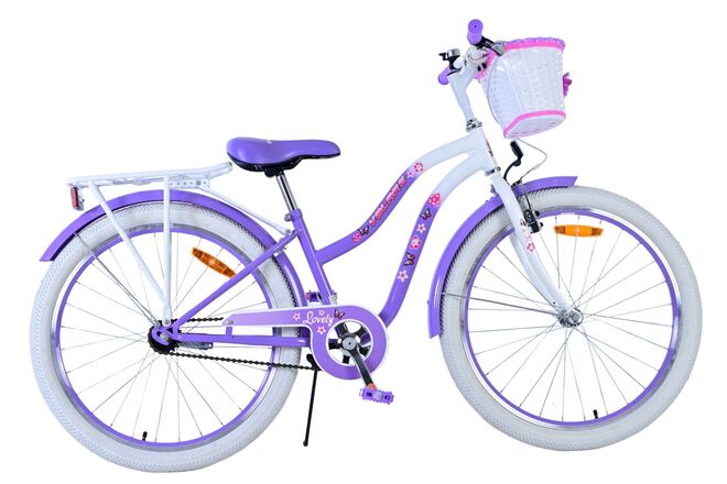 Afbeelding laden in galerijviewer, Volare lovely kinderfiets - meisjes - 24 inch - paars

