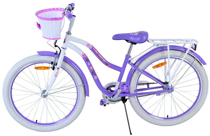 Afbeelding laden in galerijviewer, Volare lovely kinderfiets - meisjes - 24 inch - paars
