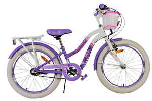 Volare lovely kinderfiets - meisjes - 20 inch - paars - 3 versnellingen