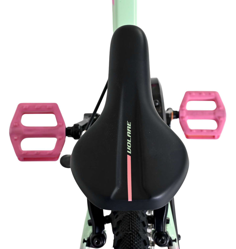 Afbeelding laden in galerijviewer, Volare milano kinderfiets - meisjes - 18 inch - mintgroen - 6 speed
