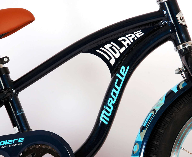 Afbeelding laden in galerijviewer, Volare Miracle Cruiser Kinderfiets - Jongens - 16 inch - Mat Blauw - Prime Collection
