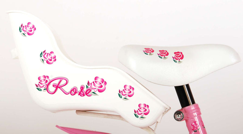 Afbeelding laden in galerijviewer, Volare Rose Kinderfiets Meisjes 14 inch Roze Wit 95% afgemonteerd
