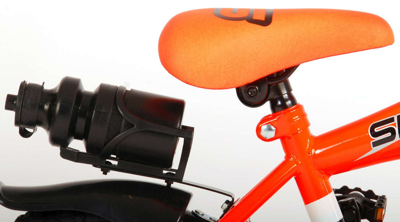 Afbeelding laden in galerijviewer, Volare Sportivo Kinderfiets Jongens 12 inch Neon Oranje Zwart 95% afgemonteerd
