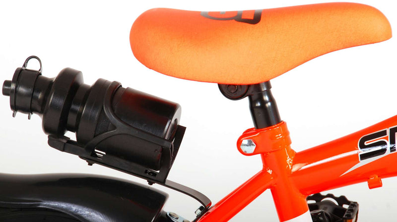 Afbeelding laden in galerijviewer, Volare Sportivo Kinderfiets Jongens 14 inch Neon Oranje Zwart 95% afgemonteerd

