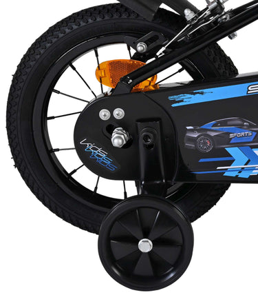 Volare super gt kinderfiets - jongens - 12 inch - blauw - twee handremmen