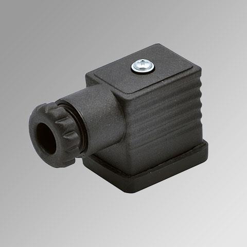 Metal work stekker atex ii 22mm zwart