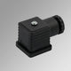 Metal work stekker transparant 30mm led 24v met blusdiode