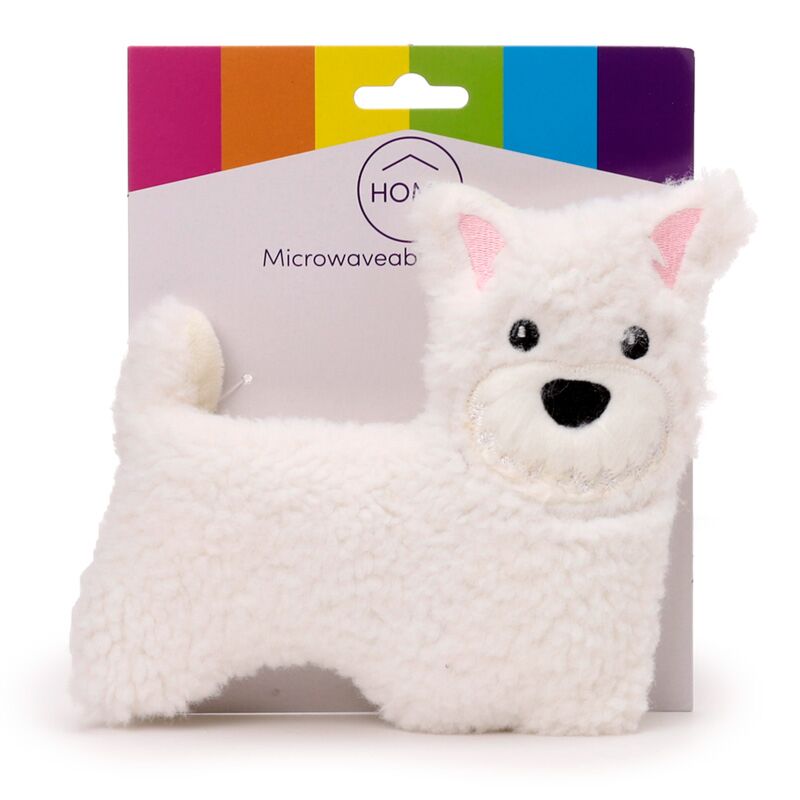 Afbeelding laden in galerijviewer, Westie hond magnetron heatpack lavendel tarwe

