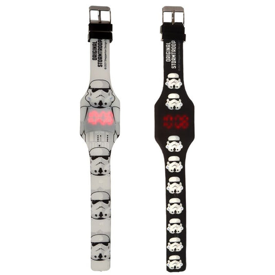 The original stormtrooper digitaal siliconen horloge