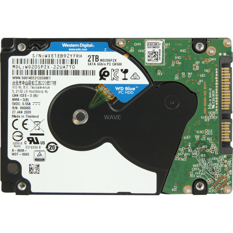 Afbeelding laden in galerijviewer, WD Blue 2TB
