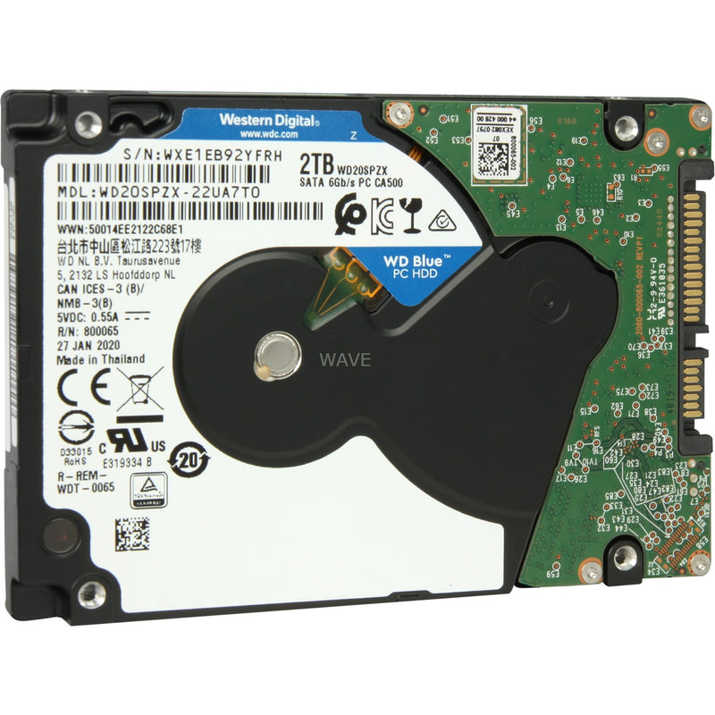 Afbeelding laden in galerijviewer, WD Blue 2TB
