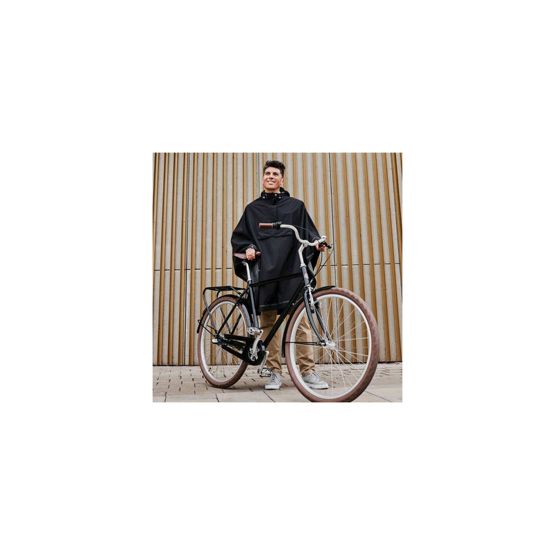 Afbeelding laden in galerijviewer, Weathergoods sweden poncho imbris black s m

