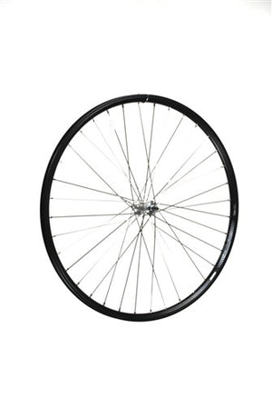 Voorwiel 28 inch 622 geheel zwart spaak 13