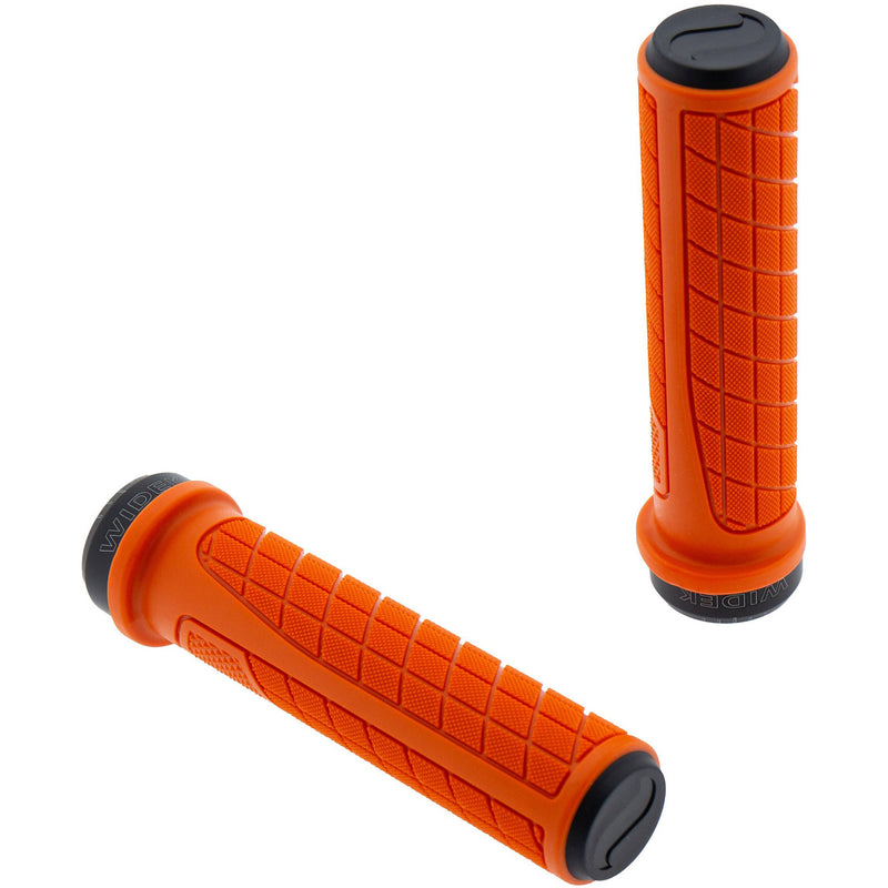Afbeelding laden in galerijviewer, Widek handvatset the flow alu lock-ring zwart oranje
