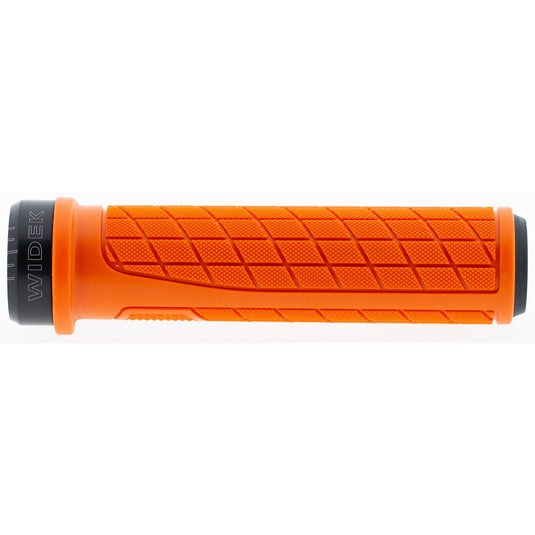 Widek handvatset the flow alu lock-ring zwart oranje