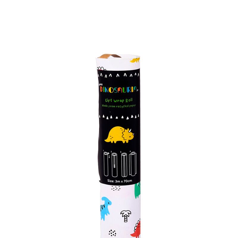 Afbeelding laden in galerijviewer, Dinosauria jr 3m cadeaupapier rol
