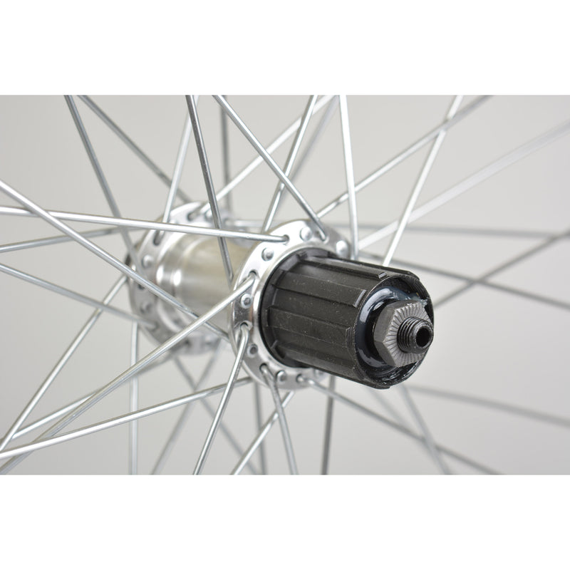 Afbeelding laden in galerijviewer, Roland achterwiel mach1 28 8v qr alu zilver
