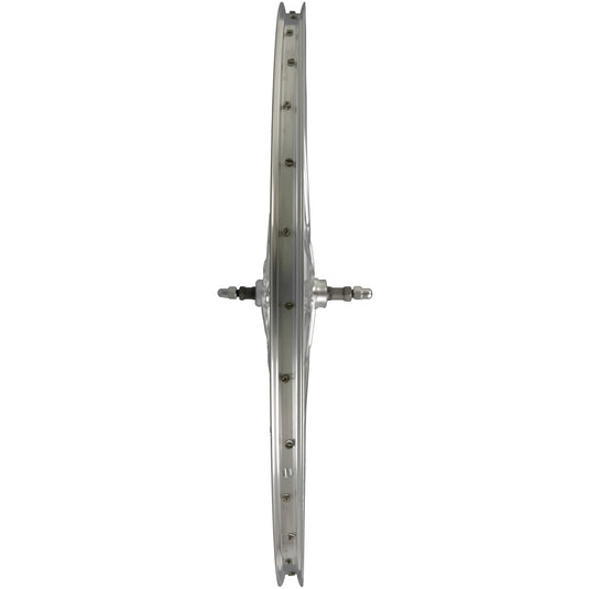 Roland achterwiel p24h 28 36g 7v pion vaste as alu zilv