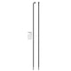 Sapim spaak 13-224 leader rvs zwart zonder nippel (100st)