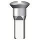 Sapim spaaknippel 13g rond 14,5mm zilver (100st)