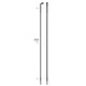 Sapim spaak 14-236l race rvs zwart zonder nippel (100st)
