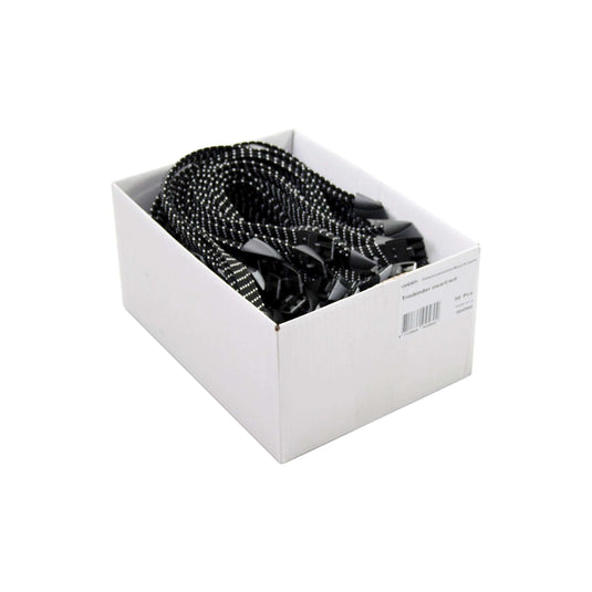 Widek snelbinder trio zwart effen bulk a100