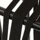 Widek triobinder eye met haak 24+2x12mm zwart zwart