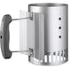 Weber rapidfire compact brikettenstarter houtskoolstarter (zilver)