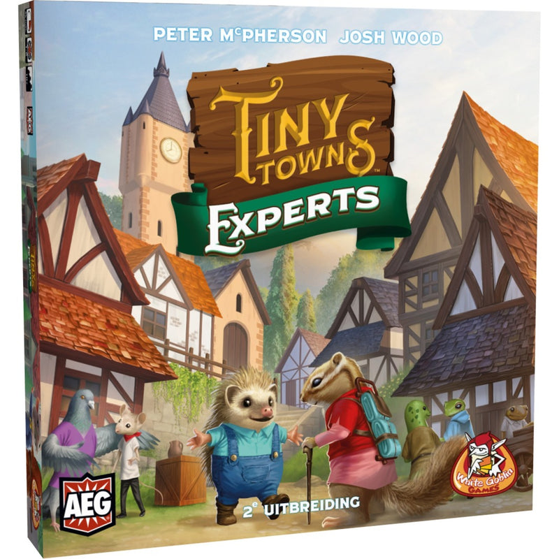 Afbeelding laden in galerijviewer, White Goblin Games Tiny Towns: Experts (2e Uitbreiding)
