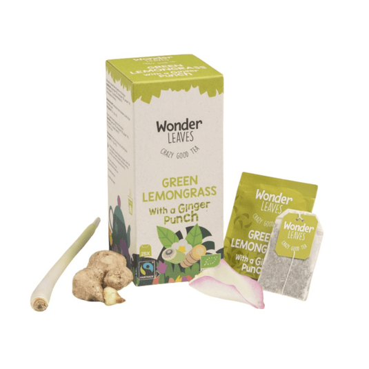 Wonder leaves bio ft lemongrass ginger (25x 1,8 gr)