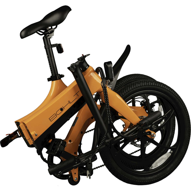 Afbeelding laden in galerijviewer, Bohlt Elektrische vouwfiets X200 oranje

