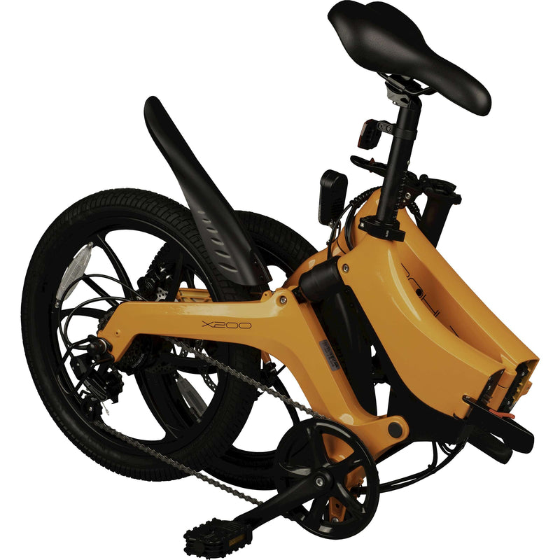 Afbeelding laden in galerijviewer, Bohlt Elektrische vouwfiets X200 oranje
