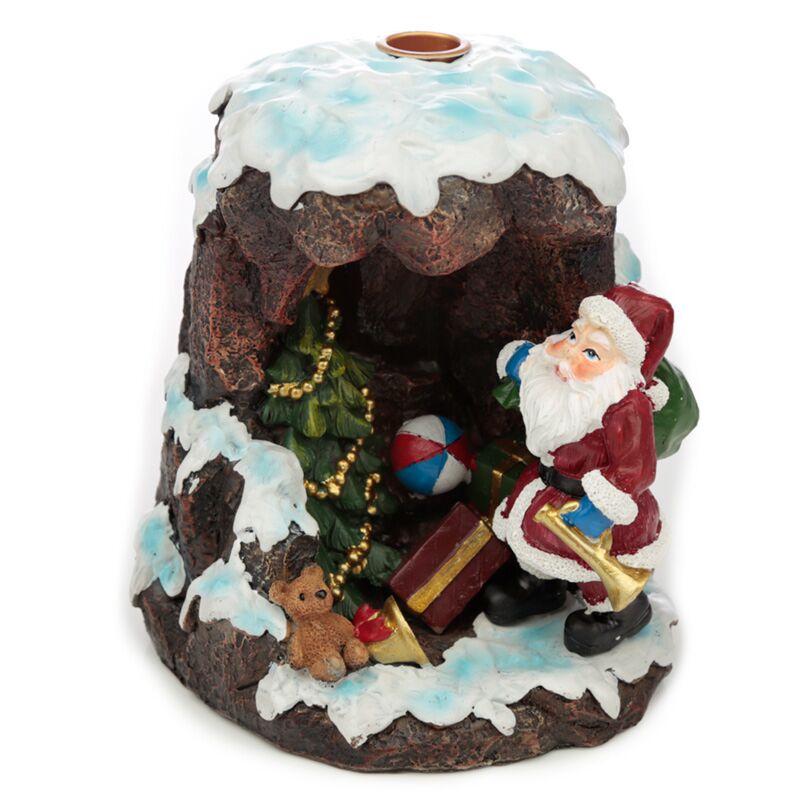 Afbeelding laden in galerijviewer, Kerstmis grot backflow wierook houder
