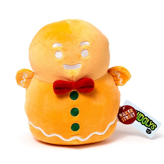 Pluche squidglys baker street kerstmis gemberbrood man
