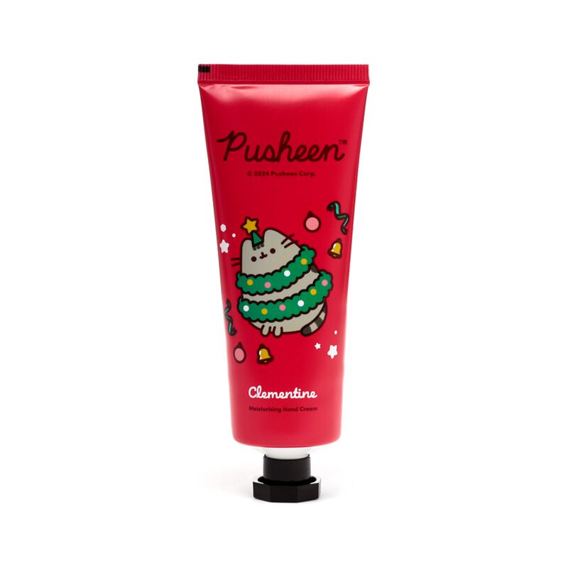 Afbeelding laden in galerijviewer, Union kerstmis pusheen de kat clementine hydraterende handcreme 75ml
