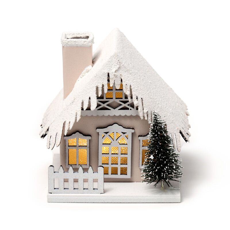 Afbeelding laden in galerijviewer, Sneeuw kerstmis huis led decoratie
