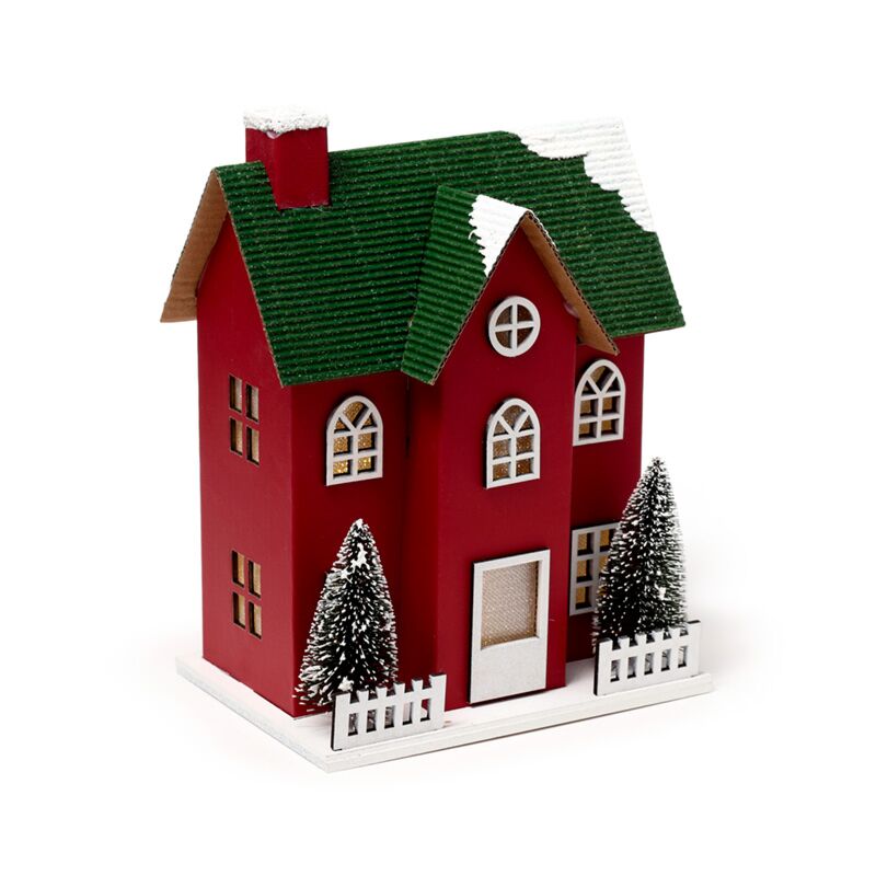 Afbeelding laden in galerijviewer, Kerstmis kerststad huis led decoratie

