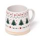 Kerstboom stoneware mok