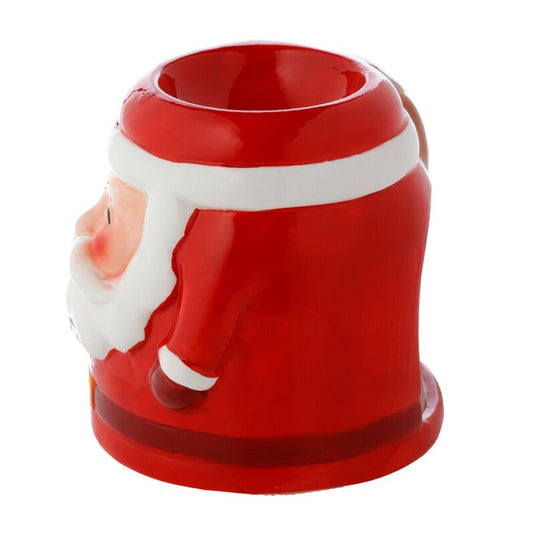 Kerstman-vormige kerstmis keramiek geurbrander