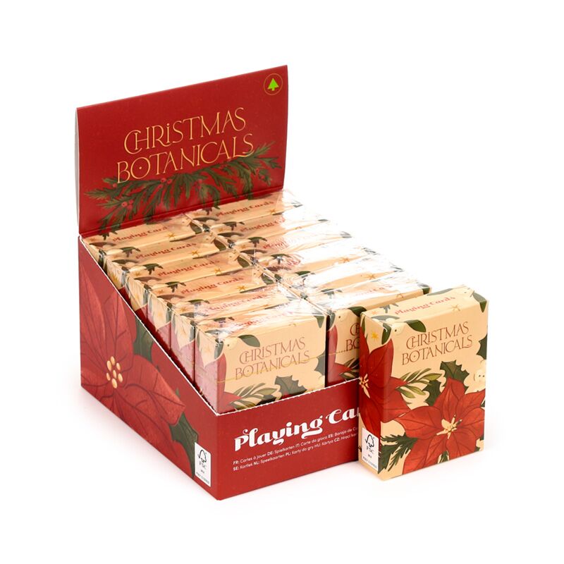 Afbeelding laden in galerijviewer, Christmals botanicals speelkaarten kaartspel
