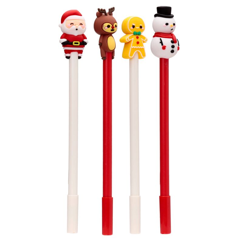 Afbeelding laden in galerijviewer, Feestelijke kerstmis fijnschrijver pen - zwart
