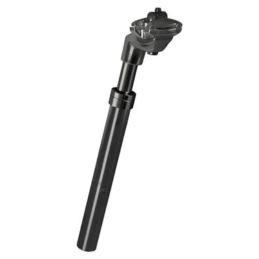 Messingschlager zoom zadelpen atb 25.4 alu. zwart verend 350 mm.